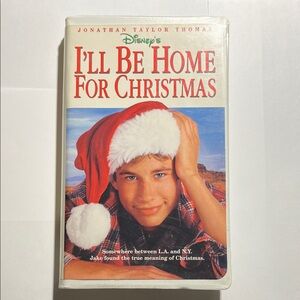 Disney I'll Be Home For Christmas VHS